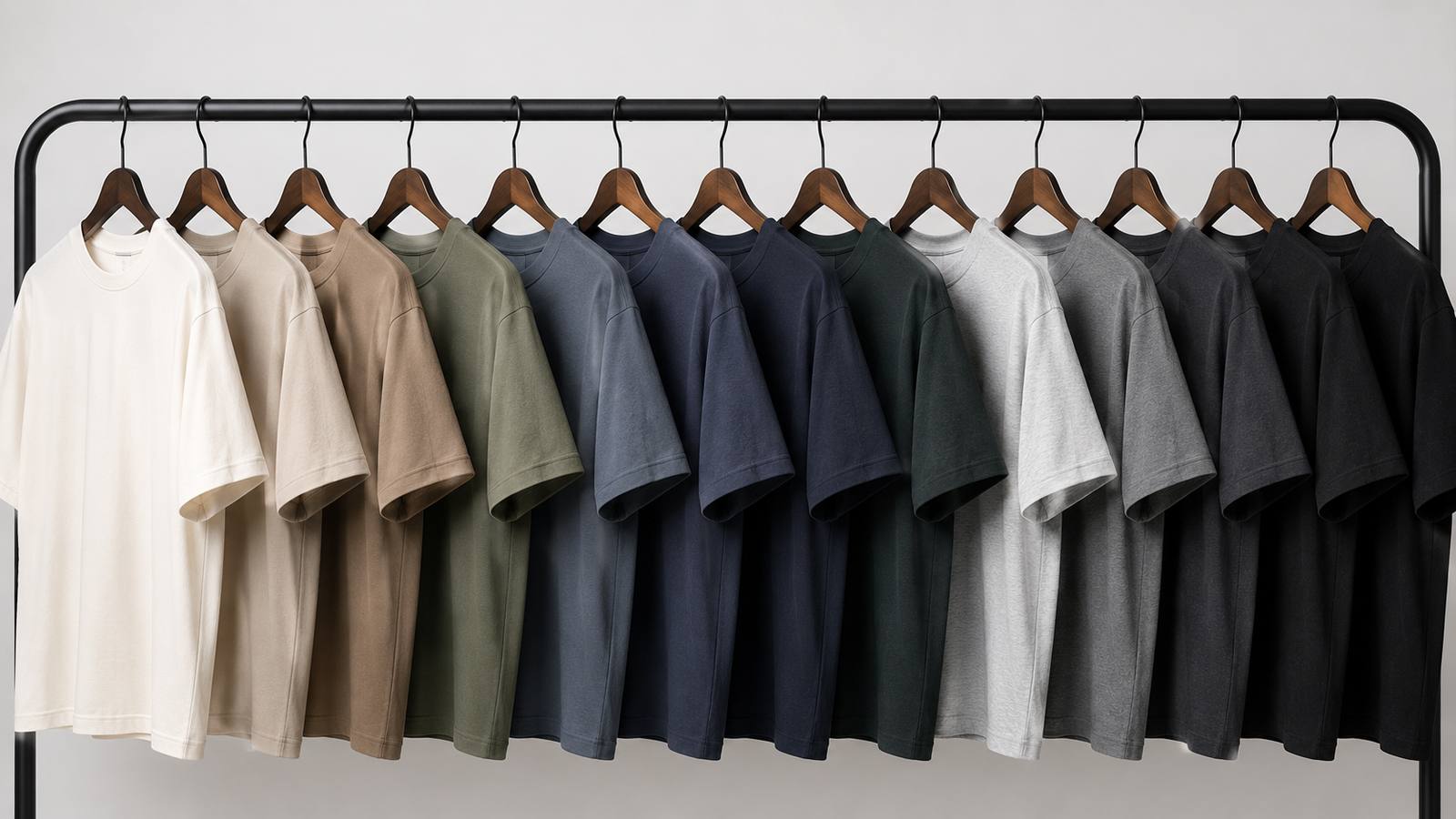 All T-shirt colour range available