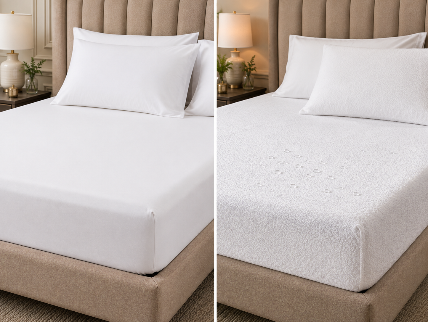 Jersey flat bed sheet fabric