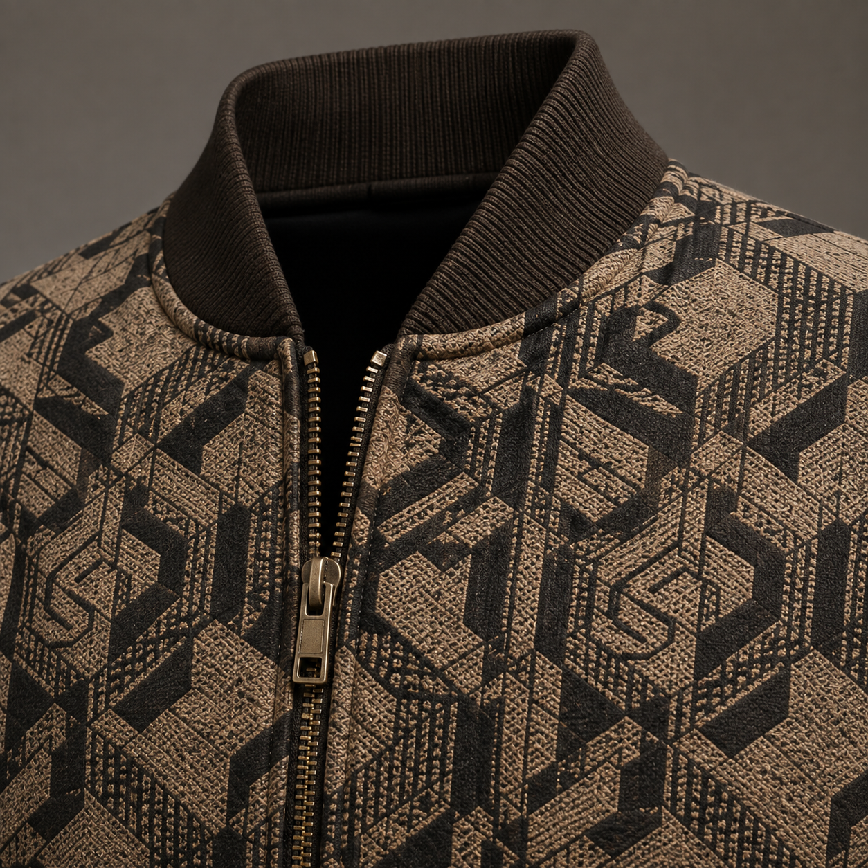 Close-up of Jacquard Jacket