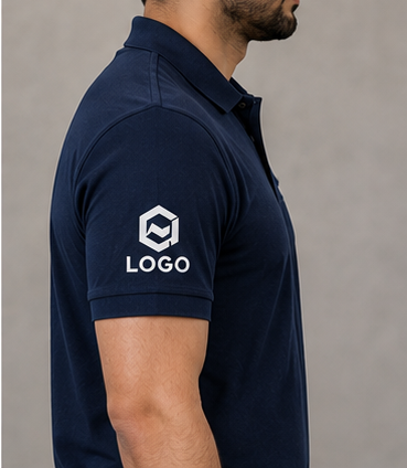 Left sleeve embroidery